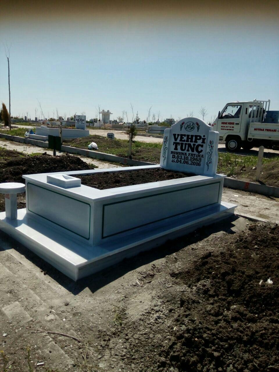 Mezar Taşları - Mezar Yapımı - Lüleburgaz Mermer -11