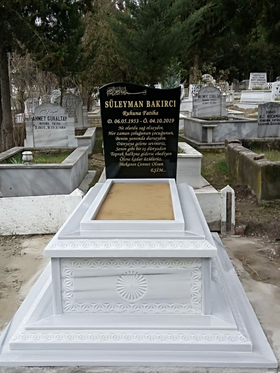 Mezar Taşları - Mezar Yapımı - Lüleburgaz Mermer -14