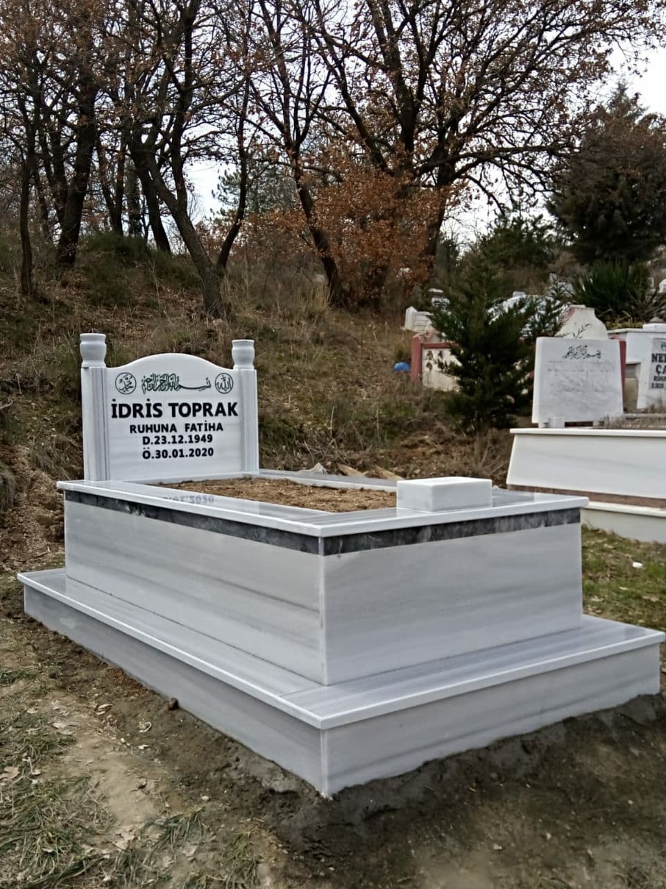 Mezar Taşları - Mezar Yapımı - Lüleburgaz Mermer -15